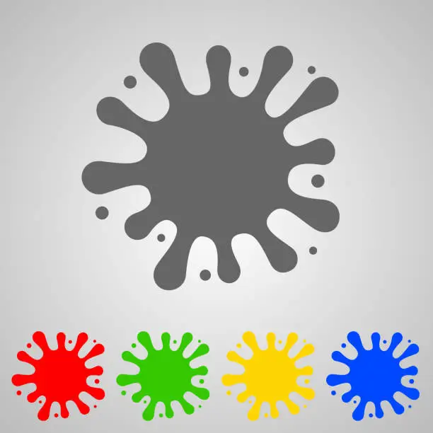 Vector illustration of Color Blob