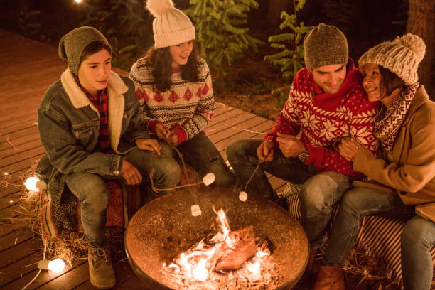 istock Christmas surrounded by family 860112810