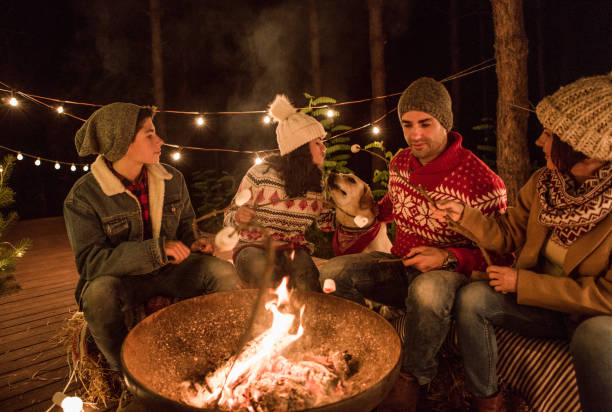 istock Enjoying a cozy family Christmas 860113406
