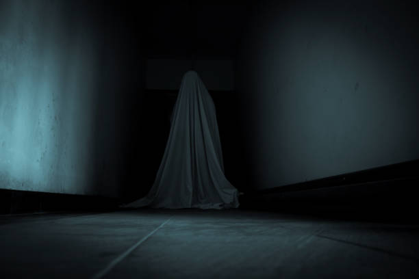 istock Girl in white costume for Halloween 860120140