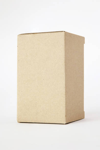 istock Luggage in the box of cardboard box 860120164