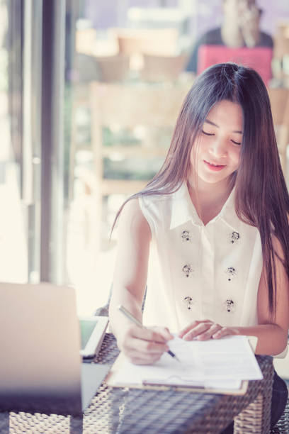 istock Student Asian girl 860120260