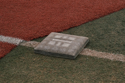 Baseball Infield at Home Plate