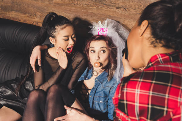 istock multicultural women celebrating hen party 860126840