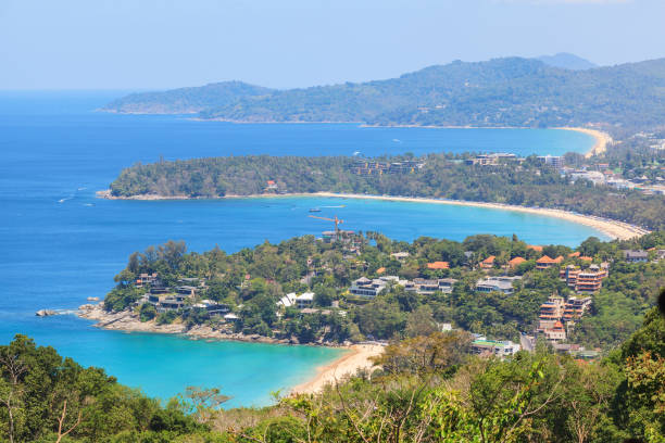 istock Kata and Karon beach, beautiful seascape at Phukhet 860128898