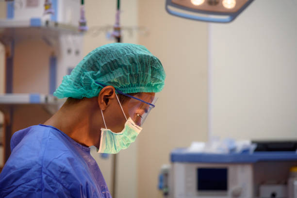 istock Doctor professional surgeon in the operating room 860132910