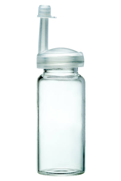 istock Medicine glass jar isolated. 860137924