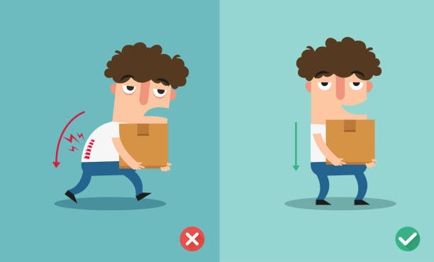 Show Carrying Problem 1,200+ Lifting Heavy Bags Stock Illustrations, Royalty-Free Vector ...