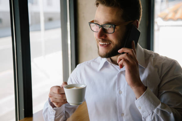 istock Young adult at coffee break 860148692