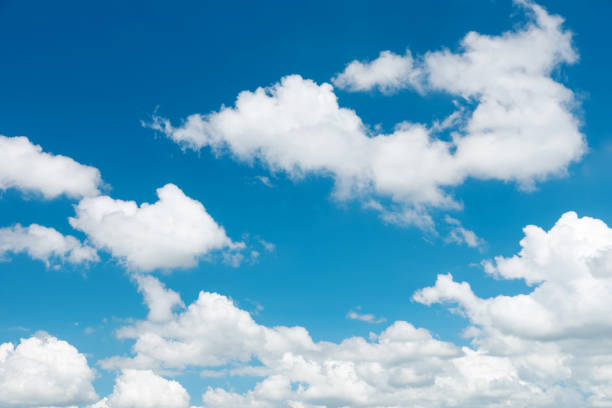 istock Wonderful blue sky and white clouds panorama 860152824