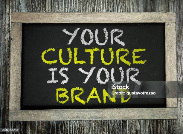 Your Culture Is Your Brand Stock Photo - Download Image Now - Cultures, Advertisement, Efficiency