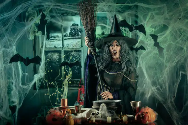 Photo of Witch Is Cooking Magic Potion