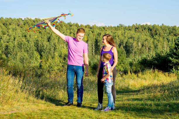 istock Happy family outside 860190778