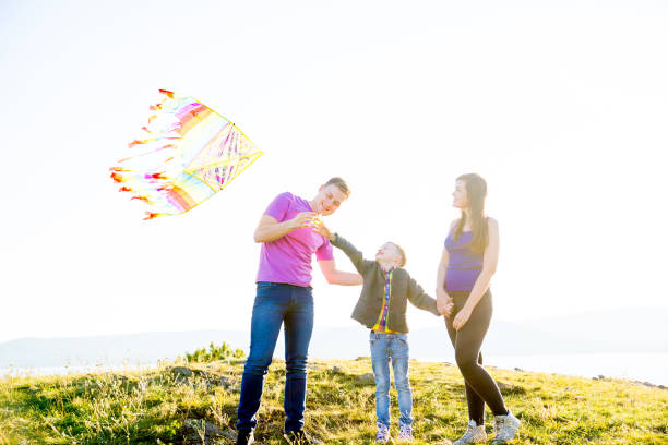 istock Happy family outside 860195070