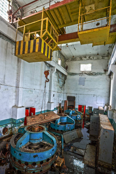 istock old  lock mechanism at an abandoned dam 860198464