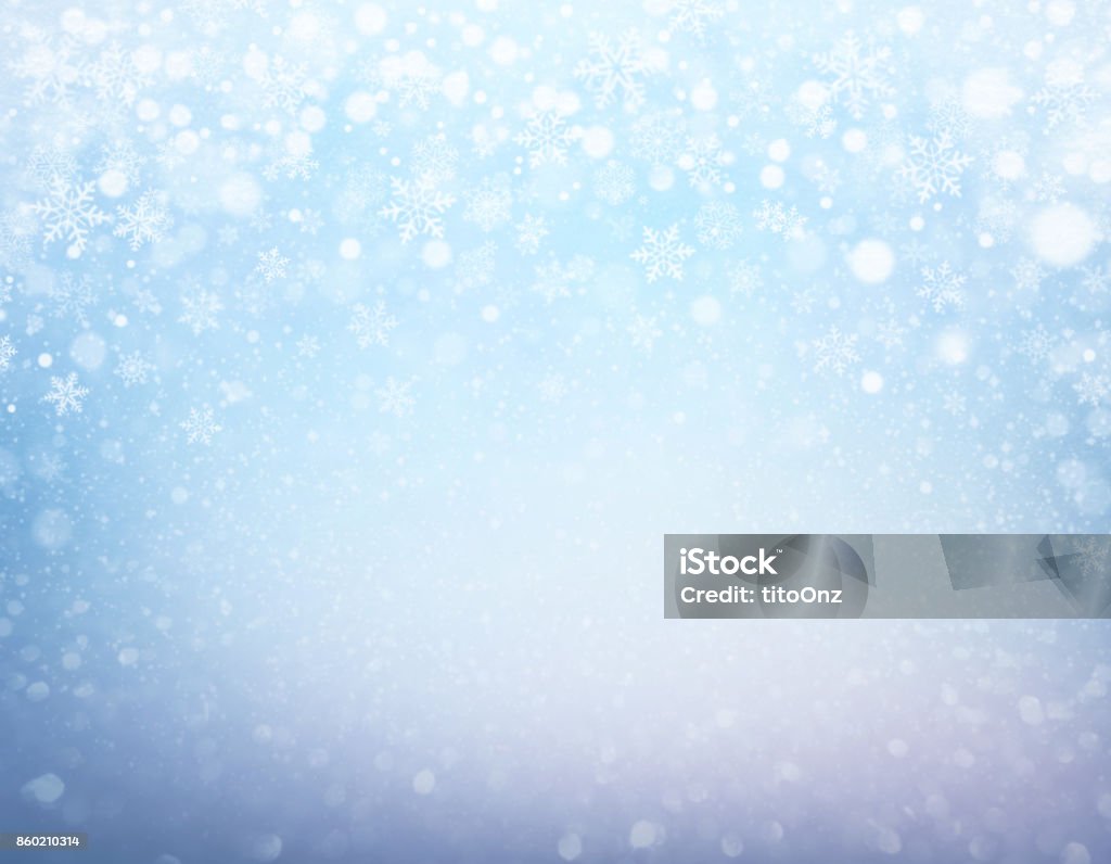 Festliche vereisten Winter Hintergrund - Lizenzfrei Schneeflocke - Schneekristall Stock-Foto