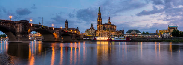 istock evening panorama of Dresden, high resolution 860213840