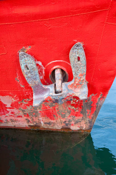 istock Closeup on an old Anchor 860231742