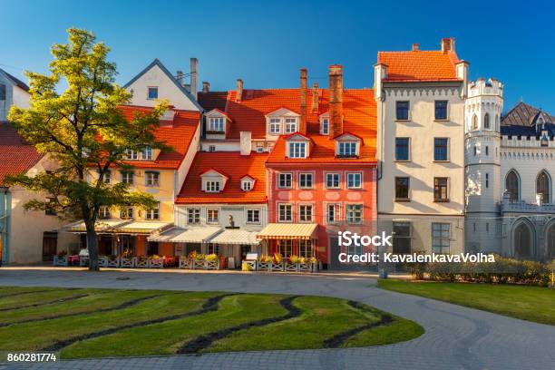 City Square In The Old Town Of Riga Latvia Stock Photo - Download Image Now - Riga, Latvia, Old Town