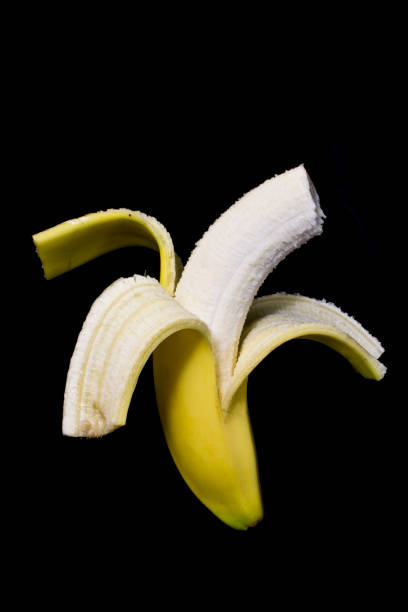 istock Fresh Banana on Black Background 860298744