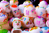 sugar skulls for day of the dead tradition
