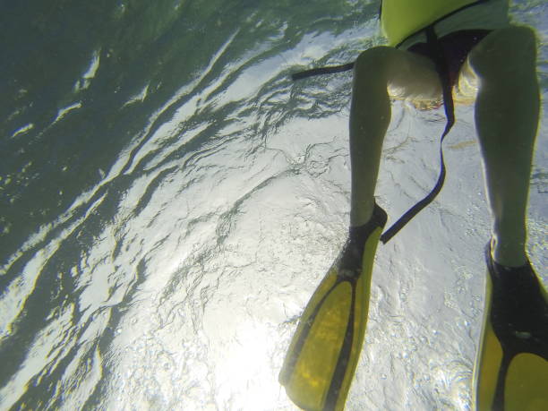 istock Woman snorkeling. 860317972
