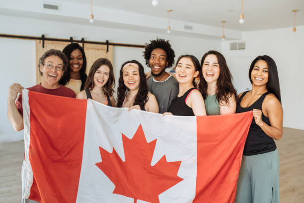 istock Yoga group in Canada 860328790