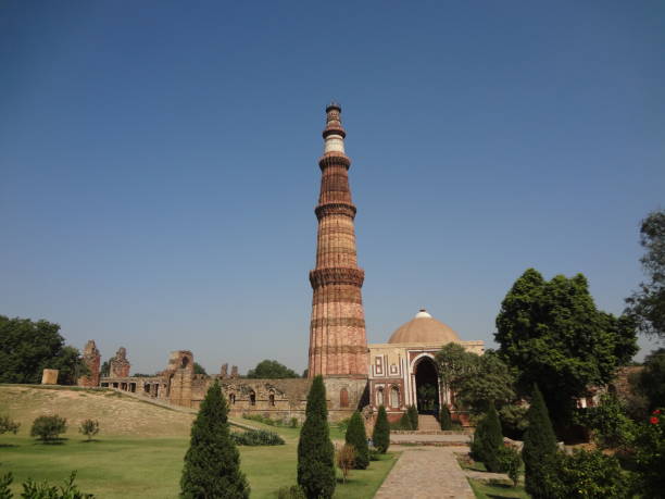 qutub minar,indie - qutub zdjęcia i obrazy z banku zdjęć