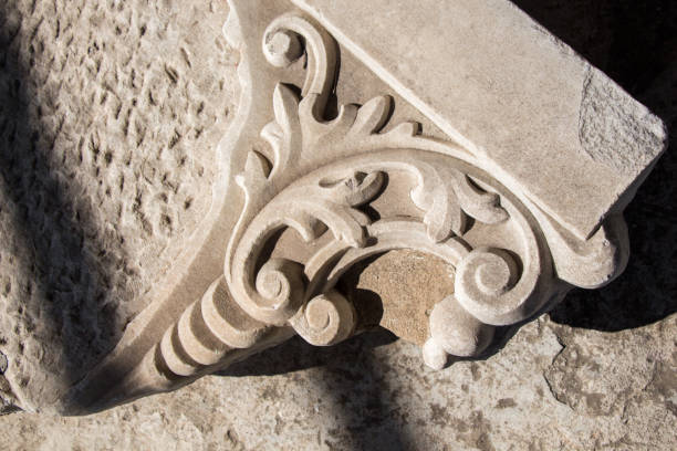istock Ottoman marble carving art detail 860359710