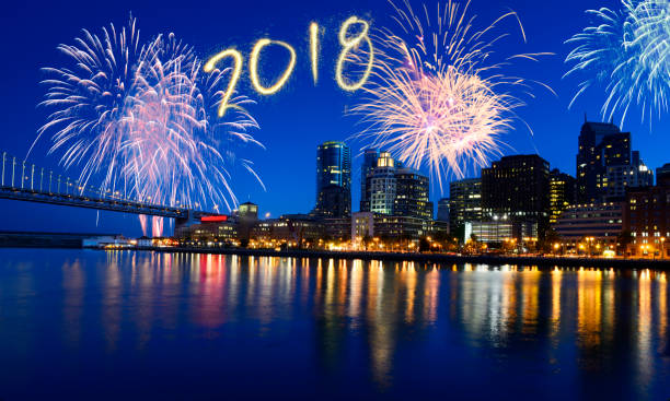 istock New Year 2018 fireworks over San Francisco, California 860373700