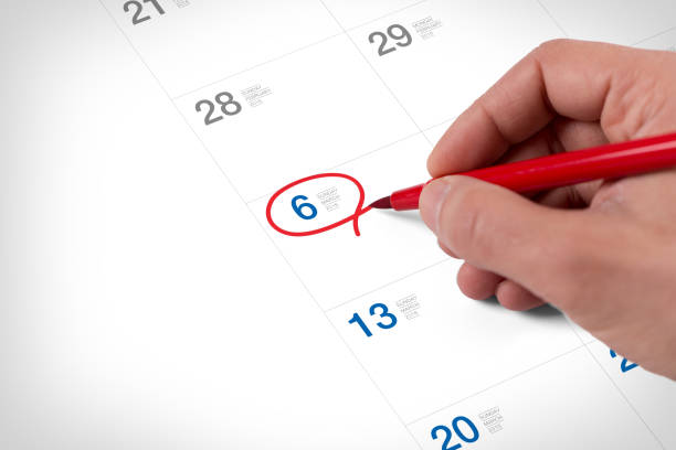 istock Mark on the calendar at March 6, 2016 860388554