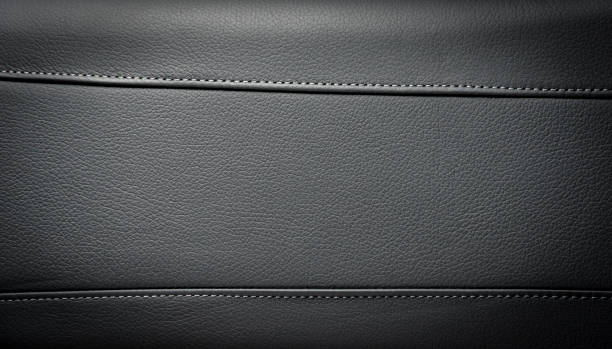 istock Part of  leather car seat details 860404012