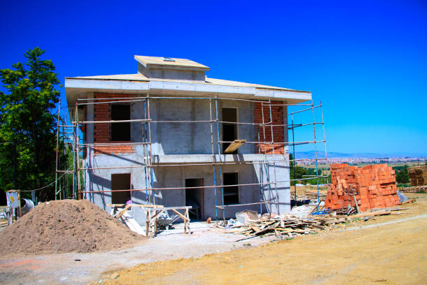 Home construction Home construction duplex stock pictures, royalty-free photos & images