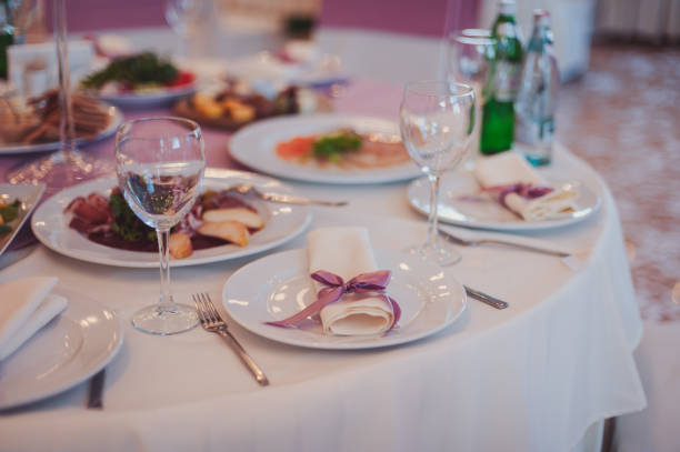 istock Decoration of tables at the wedding 860419722