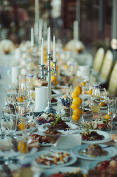 istock Decoration of tables at the wedding 860420012
