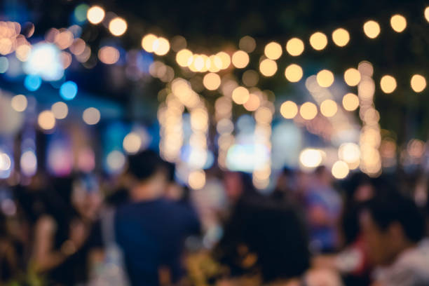 istock Festival Event Party with People Blurred Background 860440036