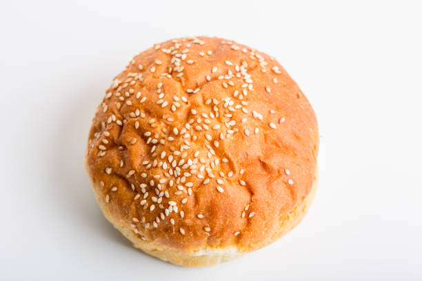istock Close up of hamburger bun 860443994
