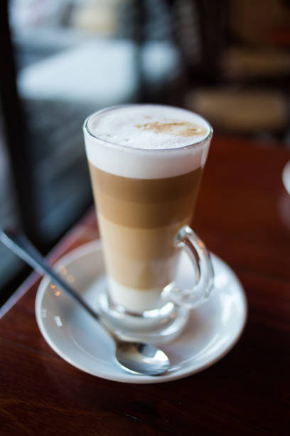 istock Caffe Latte in a coffee shop 860447750