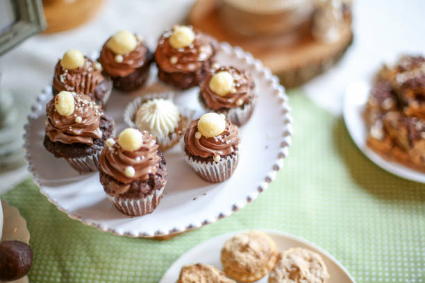 istock close up of chocolate mini cupcakes 860447970