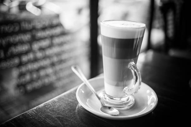 istock Caffe Latte in a coffee shop 860450584
