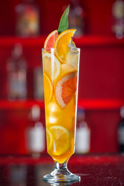 istock Fresh cocktail juice made of oranges 860455084