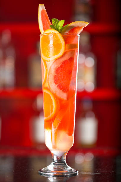 istock Fresh cocktail juice made of oranges 860455102