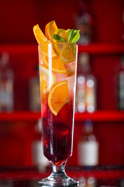 istock Fresh cocktail juice made of oranges 860455112