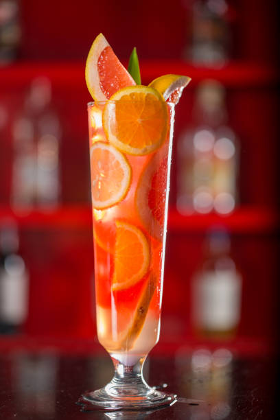 istock Fresh cocktail juice made of oranges 860455160