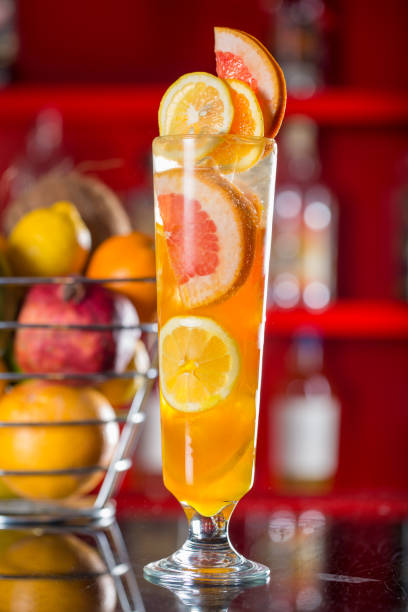 istock Fresh cocktail juice made of oranges 860455162