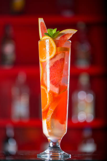 istock Fresh cocktail juice made of oranges 860455192