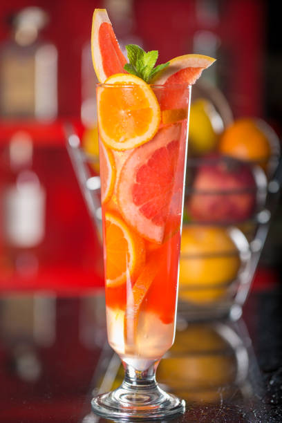 istock Fresh cocktail juice made of oranges 860455244