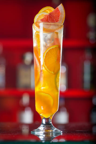 istock Fresh cocktail juice made of oranges 860455276