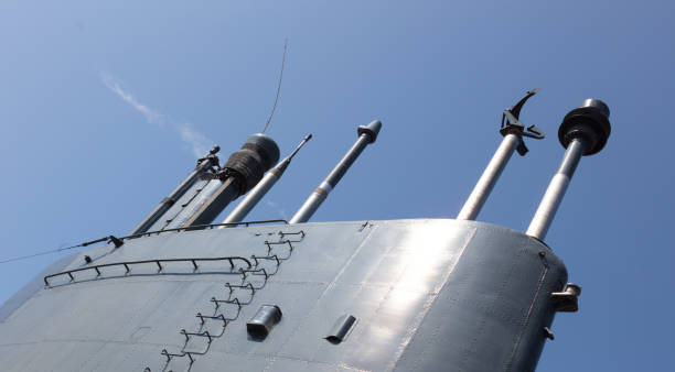 istock Tower of an old dutch submarine 860458962