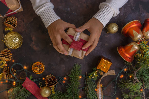 istock Christmas gifts 860459608